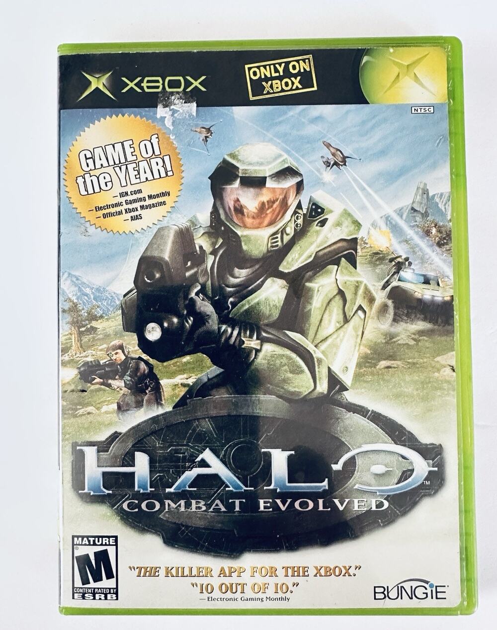 Microsoft Halo: Combat Evolved GOTY Edition (Microsoft Xbox) complete w/manual